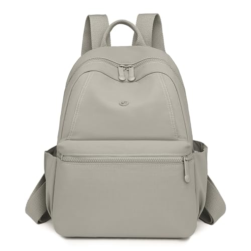 YUESITE Rucksack Damen Klein Leichter Rucksack mit Diebstahlschutz, Wasserabweisend Tagesrucksack Mini Backpack Rucksacktasche für Alltag, Schule und Reisen Grau YUESITE Rucksack Damen Klein Leichter Rucksack mit Diebstahlschutz, Wasserabweisend Tagesrucksack Mini Backpack Rucksacktasche für Alltag, Schule und Reisen Grau von YUESITE