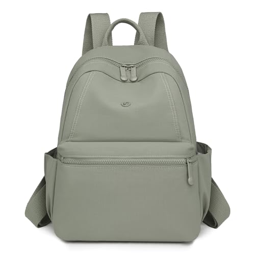 YUESITE Rucksack Damen Klein Leichter Rucksack mit Diebstahlschutz, Wasserabweisend Tagesrucksack Mini Backpack Rucksacktasche für Alltag, Schule und Reisen Lichtgrün YUESITE Rucksack Damen Klein Leichter Rucksack mit Diebstahlschutz, Wasserabweisend Tagesrucksack Mini Backpack Rucksacktasche für Alltag, Schule und Reisen Lichtgrün von YUESITE