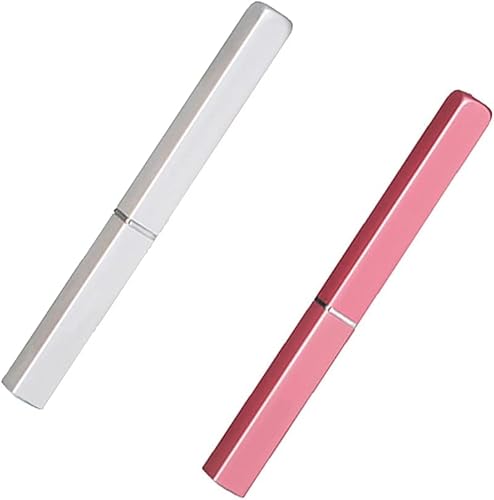 YUEXINYAN Lipgloss-Pinsel, Lippenstift, Lippen, Make-up-Pinsel, einziehbar, für Damen und Mädchen, 2 Stück von YUEXINYAN