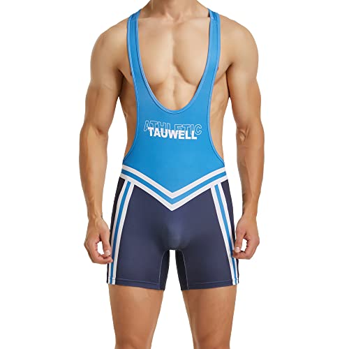 YUFEIDA Herren Sporthemden Aktive Unterhemden Boxer Wrestling Bodywear Active Bodysuit Sportunterhemden für Herren von YUFEIDA