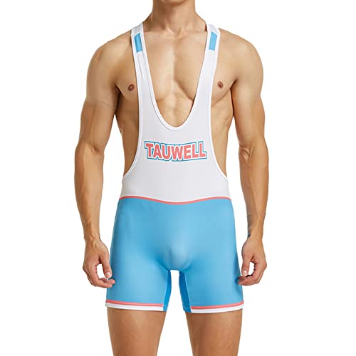 YUFEIDA Herren Sporthemden Aktive Unterhemden Boxer Wrestling Bodywear Active Bodysuit Sportunterhemden für Herren von YUFEIDA