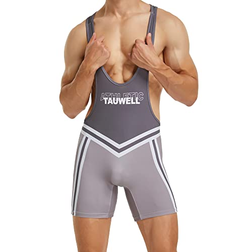 YUFEIDA Herren Sporthemden Aktive Unterhemden Boxer Wrestling Bodywear Active Bodysuit Sportunterhemden für Herren von YUFEIDA