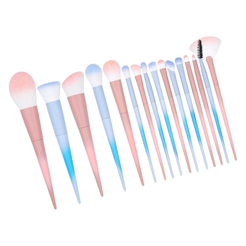 16x Makeup Pinsel Set Basic Essential Pinsel Set Kosmetik Pinsel Vollgesicht Make Up Pinsel Lidschatten Pinsel Puderpinsel von YUGSHNKFC