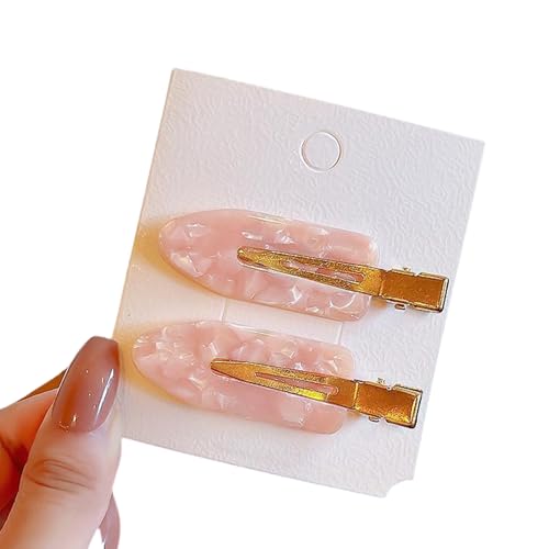 2 beliebte Pony-Clips für süße Looks, mehrere Frisuren, sanft zum Haar, für Musik-Festivals, Frauen-Kopfbedeckungen von YUGSHNKFC