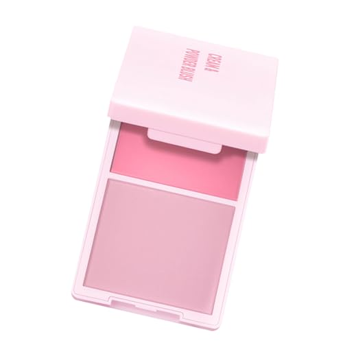 2-in-1 Creme- und Puder-Rouge, tragbar, Wangen-Kosmetik, Reisefreundlich, Wangenrouge, für Frauen, die Make-up lieben von YUGSHNKFC