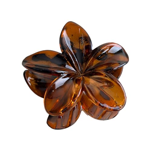 3D-Blumen-Haarklammer für den täglichen Gebrauch, starke Haarklammer, Haarstyling-Werkzeug, Pferdeschwanz-Halter, französischer Kieferclip für Frauen von YUGSHNKFC