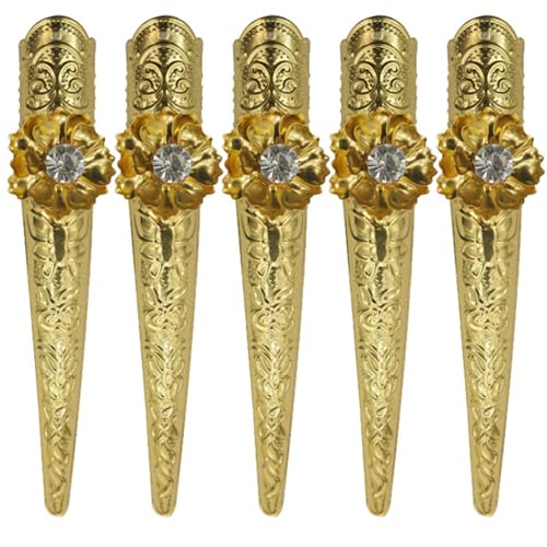Ancient Queen Fingernagelringe Nägel Ringe Dekoration Zubehör Halloween Fingernägel Spitze Krallen Ringe Fingernagel Krallen von YUGSHNKFC