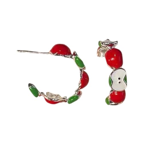 Anspruchsvolle Obst-Ohrstecker aus Legierung mit aufwendigen Zirkonia-Details für die moderne Frau, vielseitig, allergieresistent, Einheitsgröße, Wie beschrieben, Wie beschrieben Anspruchsvolle Obst-Ohrstecker aus Legierung mit aufwendigen Zirkonia-Details für die moderne Frau, vielseitig, allergieresistent, Einheitsgröße, Wie beschrieben, Wie beschrieben von YUGSHNKFC