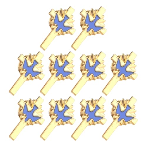 Attraktive Legierungstauben Kreuzt Brosche Exquisites Revers Stecknadelzubehör Elegantes Outfit Abzeichenverzerrung Funkelnder Lappelstift Attraktive Legierungstauben Kreuzt Brosche Exquisites Revers Stecknadelzubehör Elegantes Outfit Abzeichenverzerrung Funkelnder Lappelstift von YUGSHNKFC