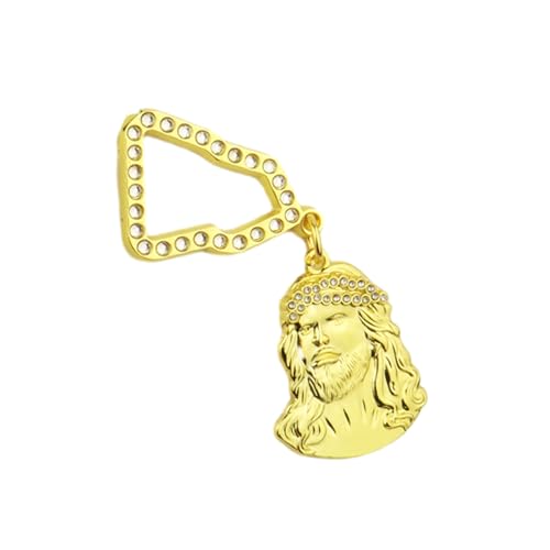 Baseball-Anstecknadel, Hip-Hop, dekorative Anstecknadel mit Strasssteinen, goldenes Ornament, Sportmütze, Schmuckanhänger von YUGSHNKFC