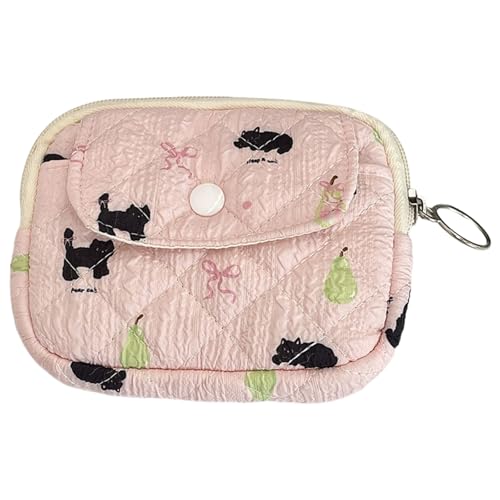 Cartoon Geldbörse Floral Münzbörse Gesteppte Kleingeldtasche Kartentasche Kleine Aufbewahrungstasche Kleingeld Geldbörse Geldtasche Münzbeutel Kleine Aufbewahrungstasche Kleingeld Geldbörse Geldtasche von YUGSHNKFC