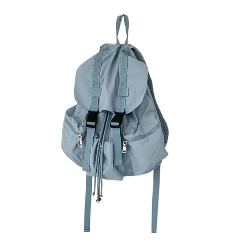 Delicate School Rucksack Für Jungen Und Mädchen Große Kapazität Daypack Mehrere Taschen Buchstasche Für College Studenten Frauen Mode Rucksack von YUGSHNKFC