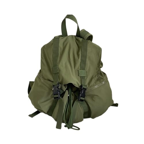 Delicate School Rucksack Für Jungen Und Mädchen Große Kapazität Daypack Mehrere Taschen Buchstasche Für College Studenten Frauen Mode Rucksack von YUGSHNKFC