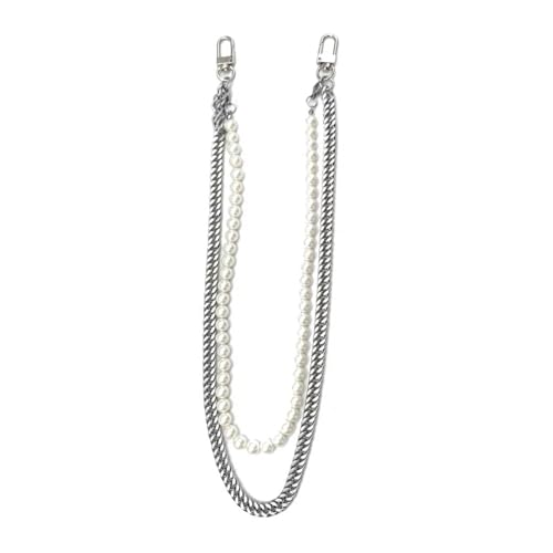 Doppelschichthose Kette Trendy Accessoire Stylish Kette Belt Perlen Hosen Geeignet Für Freizeitbekleidung Party Anlässe Punk Taille Schmuck Schmuck von YUGSHNKFC