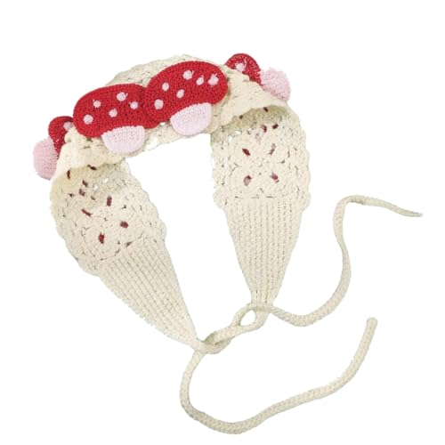 Dreieckige Form, bequemes Kopftuch, weich, gestrickt, Stirnbänder für Damen und Jugendliche von YUGSHNKFC