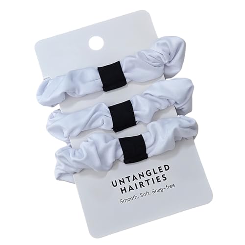 Einfarbige Haargummis, französisches Haar, elastisches Haarteil, dickes Dutt, Haarschmuck, Damenschmuck von YUGSHNKFC