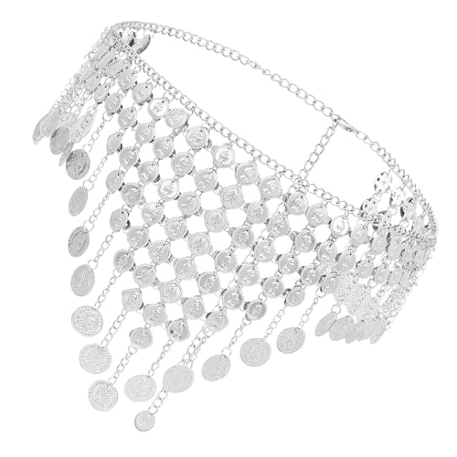 Einzigartige Münzfransengürtelkette Bequemer Weitgürtel Casual Wear Taille Kette Für Hochzeiten Und Abendveranstaltung Vielseitige Taillenzubehör von YUGSHNKFC