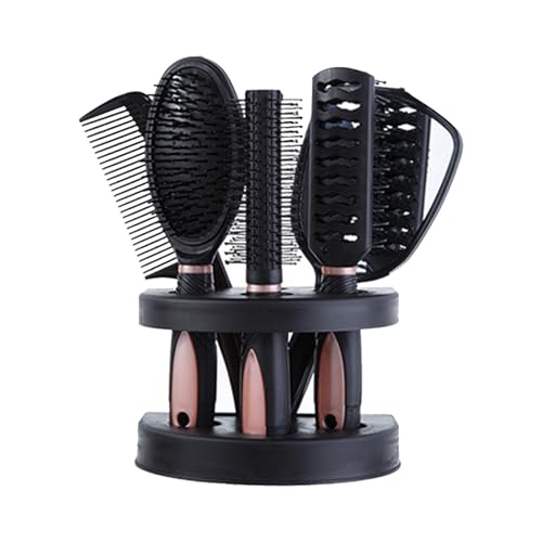 Einzigartiges, verspiegeltes und Bürstenkamm-Set für schnelles Haarstyling, Zubehör für verschiedene Altersgruppen, besonders modische Frauen von YUGSHNKFC