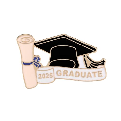 Gedenkabschlusshut Brosche Exquisite Caps Lapel Pin Schmuck Für Unvergessliche Akademische Leistungen Schülergeschenk von YUGSHNKFC