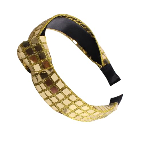 Glänzendes Pailletten-Stirnband für Erwachsene und Teenager, geknotetes Haarband für Themenveranstaltungen, glitzerndes Haarband für Feiertage Glänzendes Pailletten-Stirnband für Erwachsene und Teenager, geknotetes Haarband für Themenveranstaltungen, glitzerndes Haarband für Feiertage von YUGSHNKFC