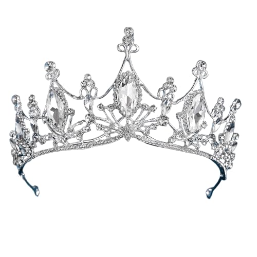 Glitzernder Strass-Kopfschmuck, bequem, rutschfest, Abend-Stirnbänder für Brautkleidung und Abendgalas von YUGSHNKFC