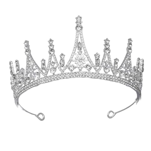 Glitzernder Strass-Kopfschmuck, bequem, rutschfest, Abend-Stirnbänder für Brautkleidung und Abendgalas von YUGSHNKFC