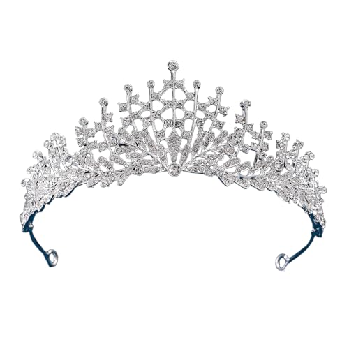 Glitzernder Strass-Kopfschmuck, bequem, rutschfest, Abend-Stirnbänder für Brautkleidung und Abendgalas von YUGSHNKFC