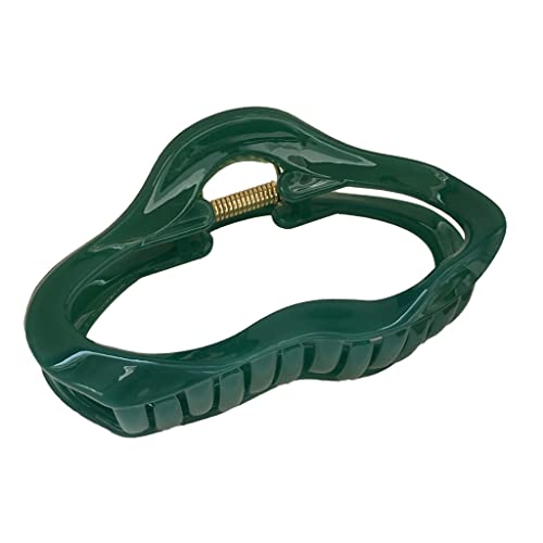 Große Haarklammer, 9,4 cm, große Haarklammer für Damen, starker Halt für dünnes Haar von YUGSHNKFC