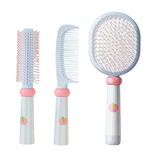 Haarbürste Set Mit Entwirrender Haarbürste Kissen Haar Kamm Haartrockner Pinsel Für Frauen Männer Kinder Haarstyling Kammset Kamm Set von YUGSHNKFC