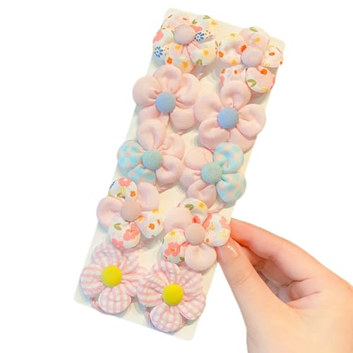Haargummis, kariert, elastisch, für Mädchen, Bühnenshows, Haar-Accessoires, bunte Haargummis, Blumenkopfbedeckung von YUGSHNKFC