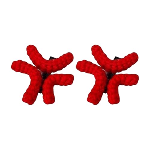 Haarspange mit Entenschnabel-Motiv, weich, 2 Stück, einzigartige Haarspange für Damen von YUGSHNKFC