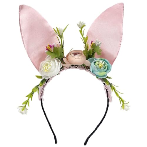 Hübsche Hasenohr-Stirnbänder, elastische Haarbänder, Weihnachten, Plüsch, Kaninchen, Haarreif für Partys und Veranstaltungen von YUGSHNKFC