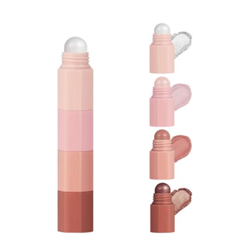 Lidschattenstock 4 In 1 Lidschatten Glitzer Schimmernden Gradienten Make Up Wasserdicht Hochpigmentierte Stöcke Für Augensatz Lidschattenstock 4 In 1 Lidschatten Glitzer Schimmernden Gradienten Make Up Wasserdicht Hochpigmentierte Stöcke Für Augensatz von YUGSHNKFC
