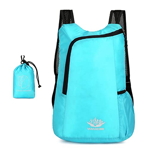 Lightweight Daypack Water Resistant Rucksack Für Camping Wandern Klettern Reitreiten Frauen Männer Falten Reisen Falten von YUGSHNKFC