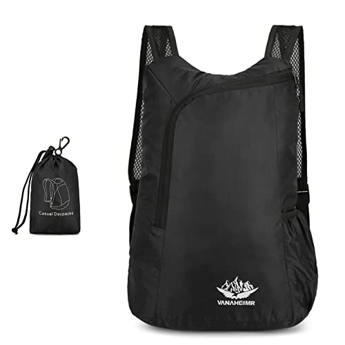Lightweight Daypack Water Resistant Rucksack Für Camping Wandern Klettern Reitreiten Frauen Männer Falten Reisen Falten von YUGSHNKFC