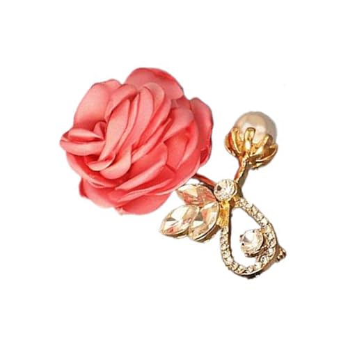 Luxuriöse Rose Designs Brosche Unique Rose Designs Elegante Perlen Anlagenpin Accessoire Für Besondere Event Abendkleid von YUGSHNKFC