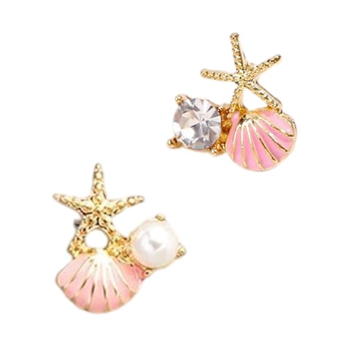 Marine-inspirierte Seestern-Ohrringe mit Kunstperlen und Zirkon-Legierung, Schmuck-Legierung, Ohrstecker für Damen, robustes Thema-Ohr-Zubehör, Einheitsgröße, Wie beschrieben, Wie beschrieben Marine-inspirierte Seestern-Ohrringe mit Kunstperlen und Zirkon-Legierung, Schmuck-Legierung, Ohrstecker für Damen, robustes Thema-Ohr-Zubehör, Einheitsgröße, Wie beschrieben, Wie beschrieben von YUGSHNKFC