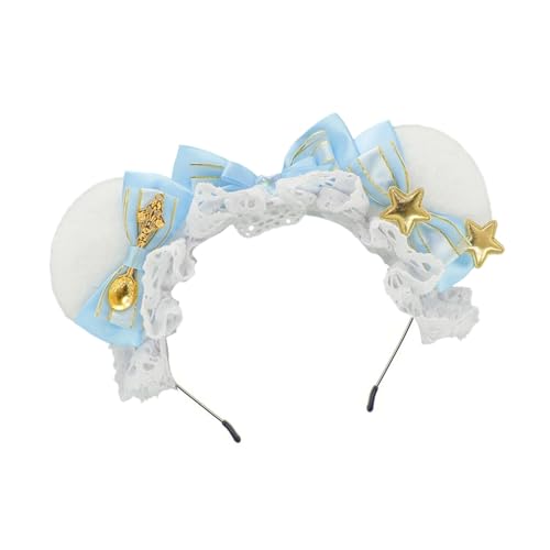 Multifunktionales Stilvolles Haar Reifen Waschen Gesichtskopfschmuck Bequeme Stirnbänder Für Alltag Und Feiert Kinderbärenohr Stirnbänder von YUGSHNKFC