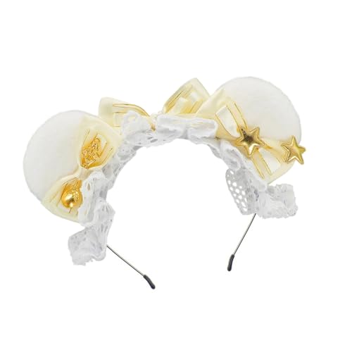 Multifunktionales Stilvolles Haar Reifen Waschen Gesichtskopfschmuck Bequeme Stirnbänder Für Alltag Und Feiert Kinderbärenohr Stirnbänder von YUGSHNKFC