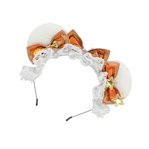 Multifunktionales Stilvolles Haar Reifen Waschen Gesichtskopfschmuck Bequeme Stirnbänder Für Alltag Und Feiert Kinderbärenohr Stirnbänder von YUGSHNKFC