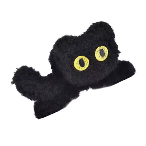 Niedliche Katzen-Plüsch-Haarspange, süße haarige Haarnadel, Prinzessinnen, stilvolle Haarspange, Damen-Haarschmuck von YUGSHNKFC