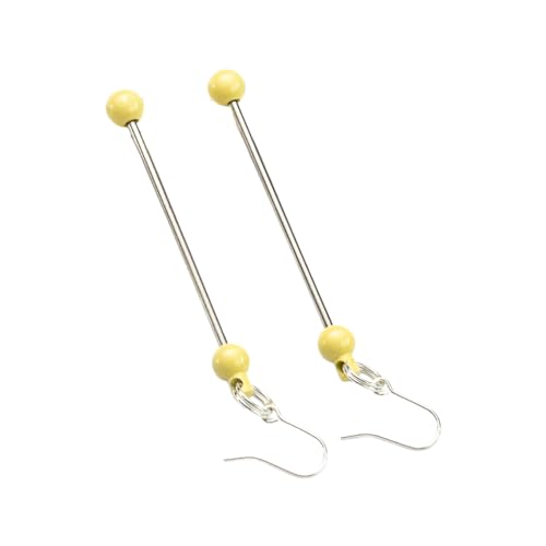 Perlige Ohrringe Handgefertigt Perlen Dangle Ohrringe Einfacher Ohrhänger Charme Frauen Schmuck Accessoire Für Enthusiasten Modischer Perlenschmuck von YUGSHNKFC