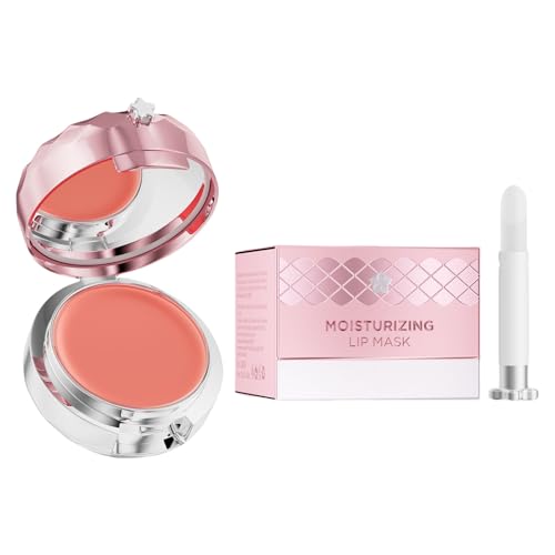 Praktische Lippenmaske Für Trockene Lippen Über Nacht Feuchtigkeitscreme Mit Bürstenweichung Und Reparatur Für Frauen Und Mädchen von YUGSHNKFC