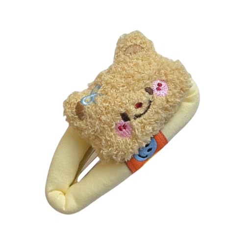 Schöne Haarspange mit Bär, Schleife, modisch, groß, vielseitig einsetzbar, große Haarspange für Damen, Haar-Accessoires von YUGSHNKFC