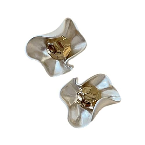 Statement Ohrringe Moderne Ohrschmuck Frau Ohrringe Stylische Hengste Metall Textur Für Verschiedene Anlässe Stilvoller Ohrschmuck Für Outfits von YUGSHNKFC