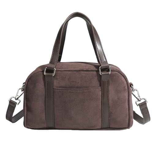 Stilvolle Handtasche Aus Wildlederimitat Mit Tragegriff Oben Für Damen Umhängetasche Für Arbeit Und Shopping Stilvolle Handtasche Aus Wildlederimitat Mit Tragegriff Oben Für Damen Umhängetasche Für Arbeit Und Shopping von YUGSHNKFC