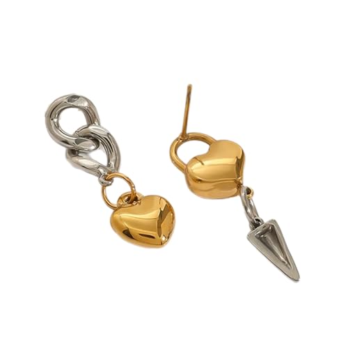 Stylish Heart Cone Kette Ohrringe Vielseitiger Kegel Dangle Schmücken Für Lässige Und Formelle Anlässe Einzigartig Geformt Stylish Heart Cone Kette Ohrringe Vielseitiger Kegel Dangle Schmücken Für Lässige Und Formelle Anlässe Einzigartig Geformt von YUGSHNKFC