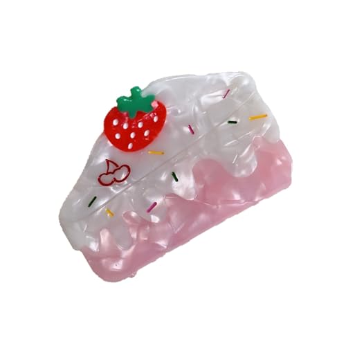 Süße Creme Kuchenform Haarklaue Acrylhaargriff Stark Sicher Für Frauen Und Mädchen Jeden Und Besondere Veranstaltung von YUGSHNKFC