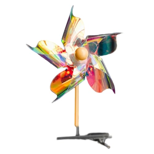 XIAHIOPT Bunte Windmühlen-Form, Entenschnabel-Haarspange, Neujahrs-Kopfbedeckung für Kinder, zum Fotografieren, Geburtstag, Weihnachten, Haarnadel XIAHIOPT Bunte Windmühlen-Form, Entenschnabel-Haarspange, Neujahrs-Kopfbedeckung für Kinder, zum Fotografieren, Geburtstag, Weihnachten, Haarnadel von YUGSHNKFC