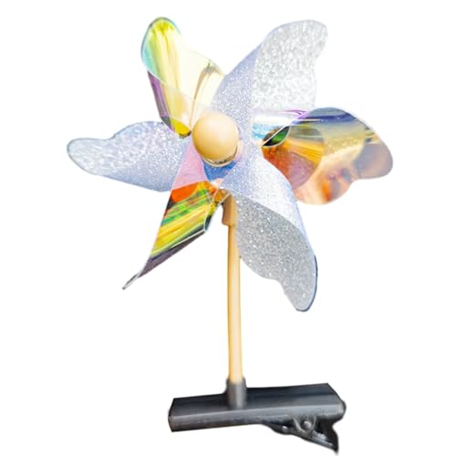 XIAHIOPT Bunte Windmühlen-Form, Entenschnabel-Haarspange, Neujahrs-Kopfbedeckung für Kinder, zum Fotografieren, Geburtstag, Weihnachten, Haarnadel XIAHIOPT Bunte Windmühlen-Form, Entenschnabel-Haarspange, Neujahrs-Kopfbedeckung für Kinder, zum Fotografieren, Geburtstag, Weihnachten, Haarnadel von YUGSHNKFC
